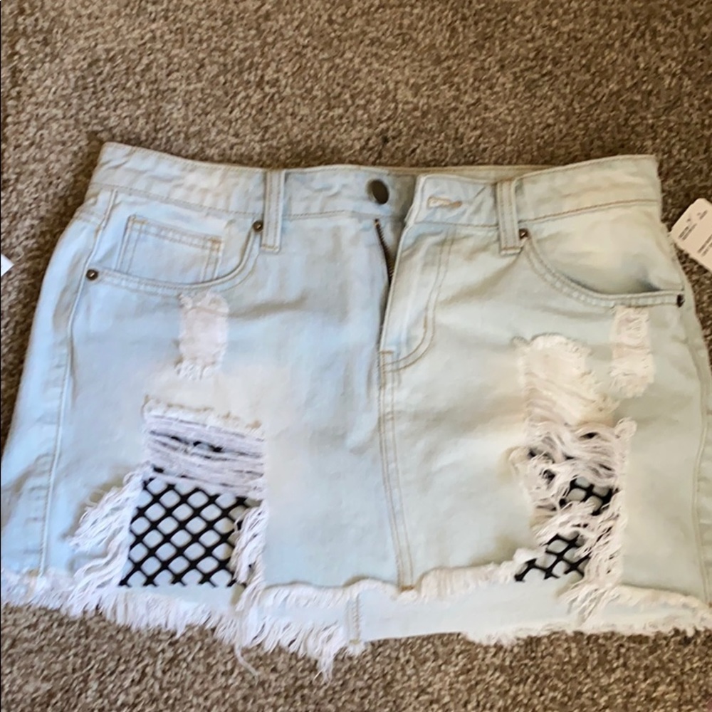 Denim skirt
